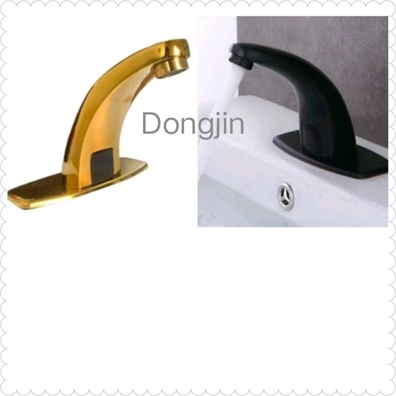 Kran Wastafel Sensor Black // Kran Air // Kran Automatic Hitam // Kran Sensor Hitam // Kran Sensor