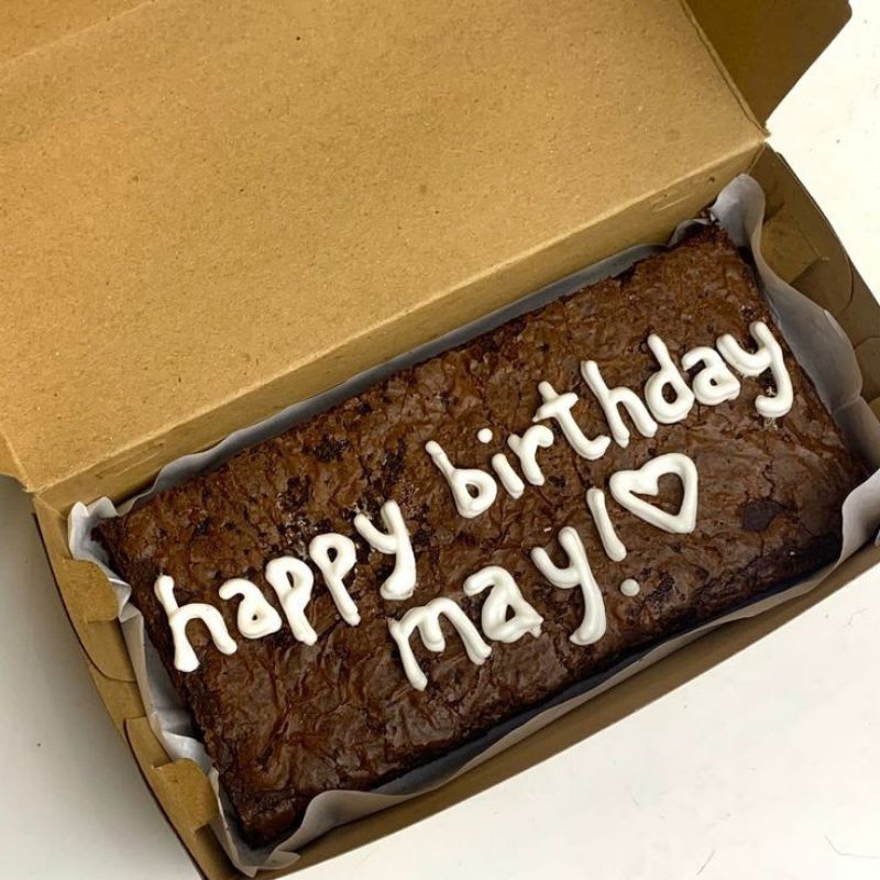 

brownies fudgy bisa request