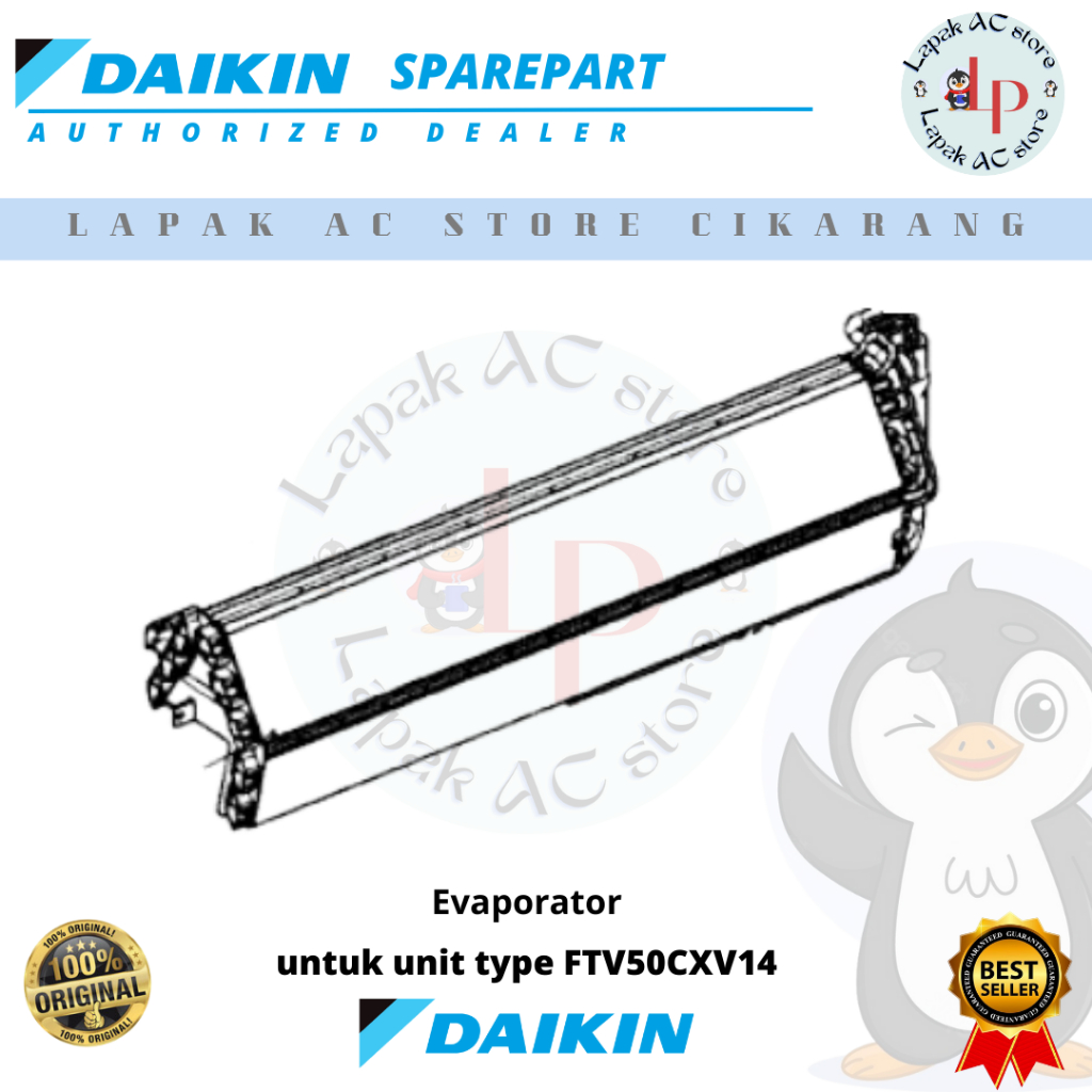 Evaporator AC DAIKIN Malaysia 2 PK FTV50CXV14