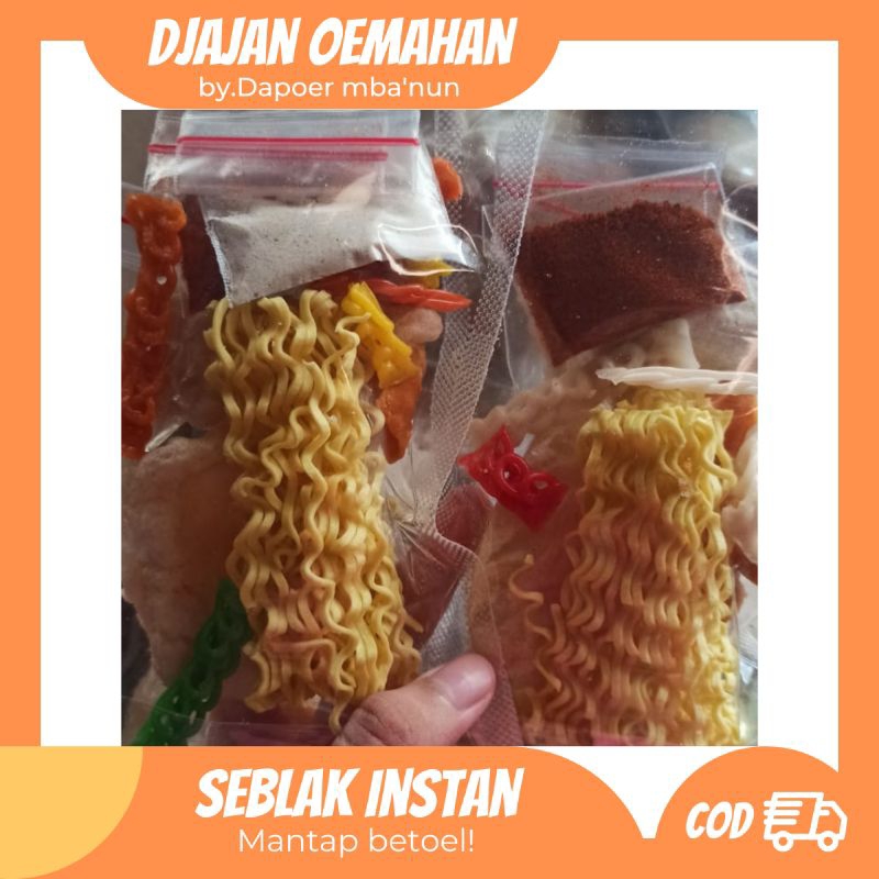 

Seblak instan bakso aci