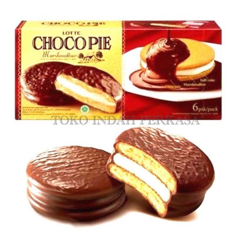 

DELFI ORION CHOCO PIE / COKLAT PIE / DELFI COKLAT PIE ISI 6PCS