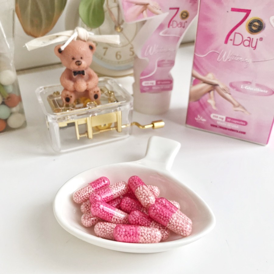 7DAYSLIM PLATINUM COLLAGEN / 7 DAY WHITENING - DAY SLIM -  PEMUTIH TUBUH - CLOVERSHOP15