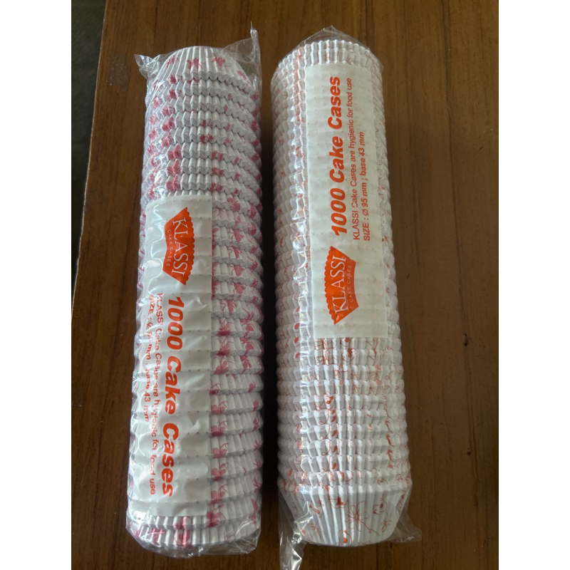cake cases motif/ kertas bolu kukus motif 1000pcs 9,5 mm