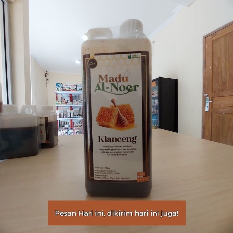 

Madu Klanceng Itama Murni dan Alami 1000 gr