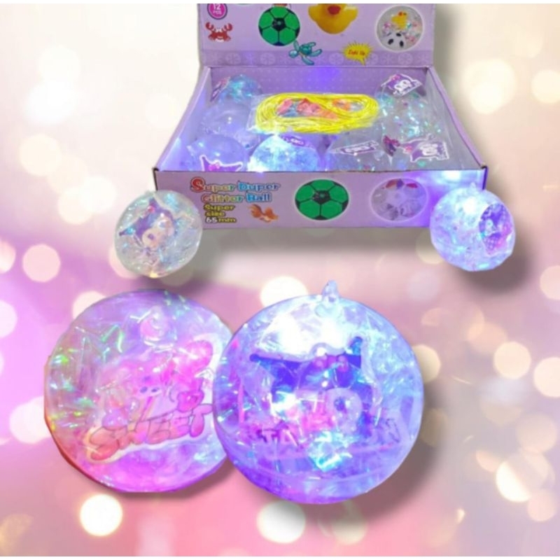 Mainan Bola Lampu Air Tali