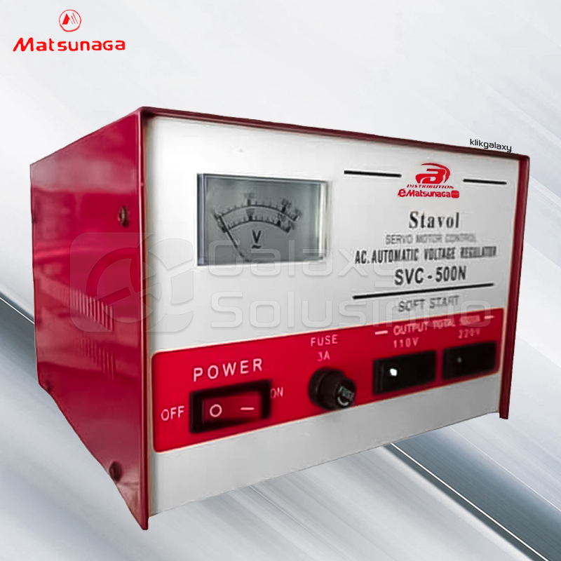 Matsunaga SVC-500N 500VA Stavolt Stabilizer