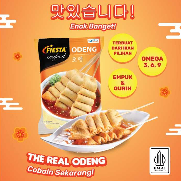 

Fiesta Seafood Odeng 500gr