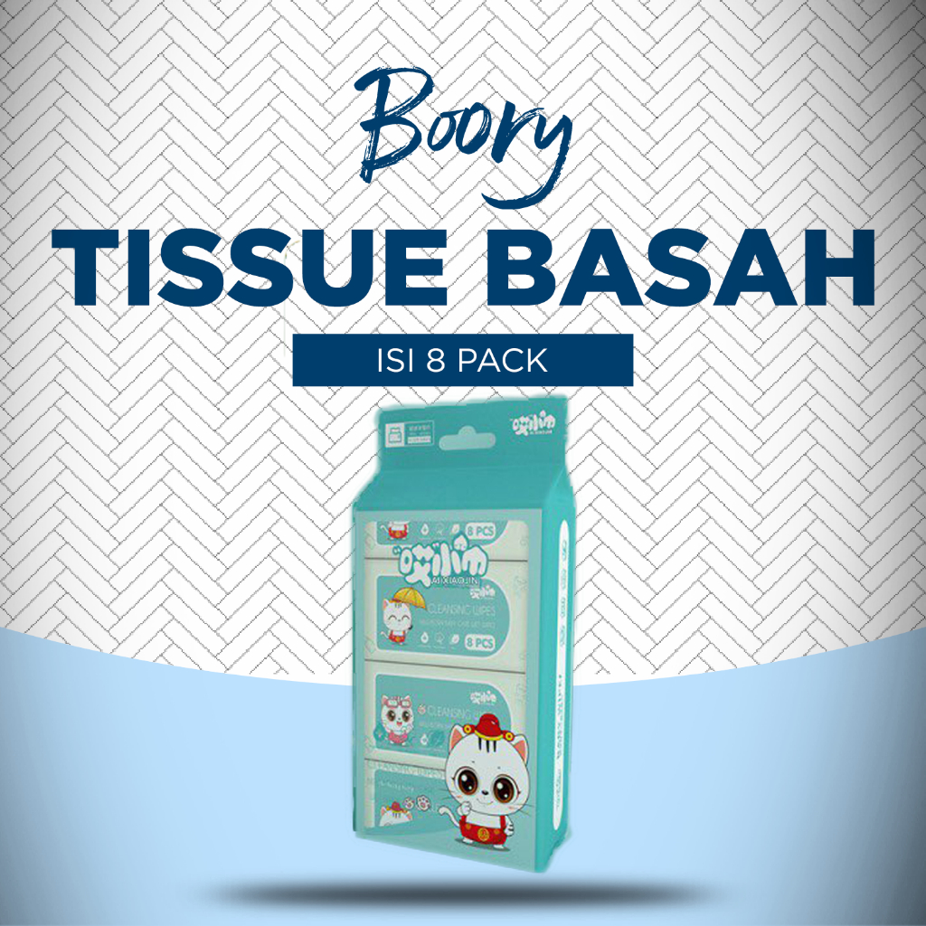 Tissue Basah Mini Kecil - Tisue Basah Travel Pack - Wet Wipes Tissue