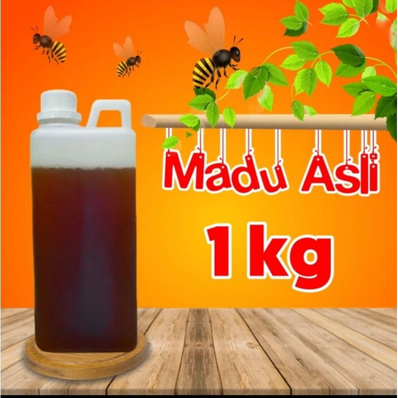 

madu asli hutan murni tanpa campuran 100% Lebah Liar