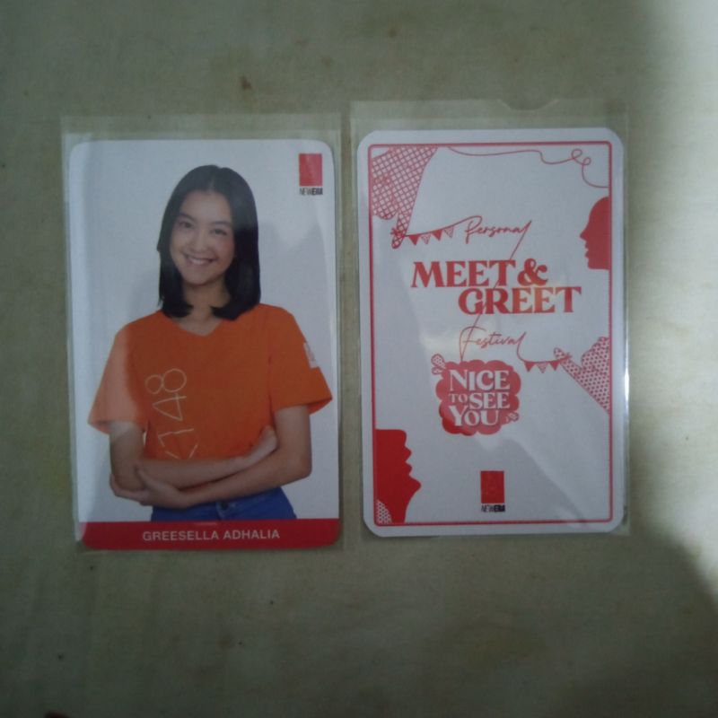 Photocard JKT48 Ntsy Greesel Official