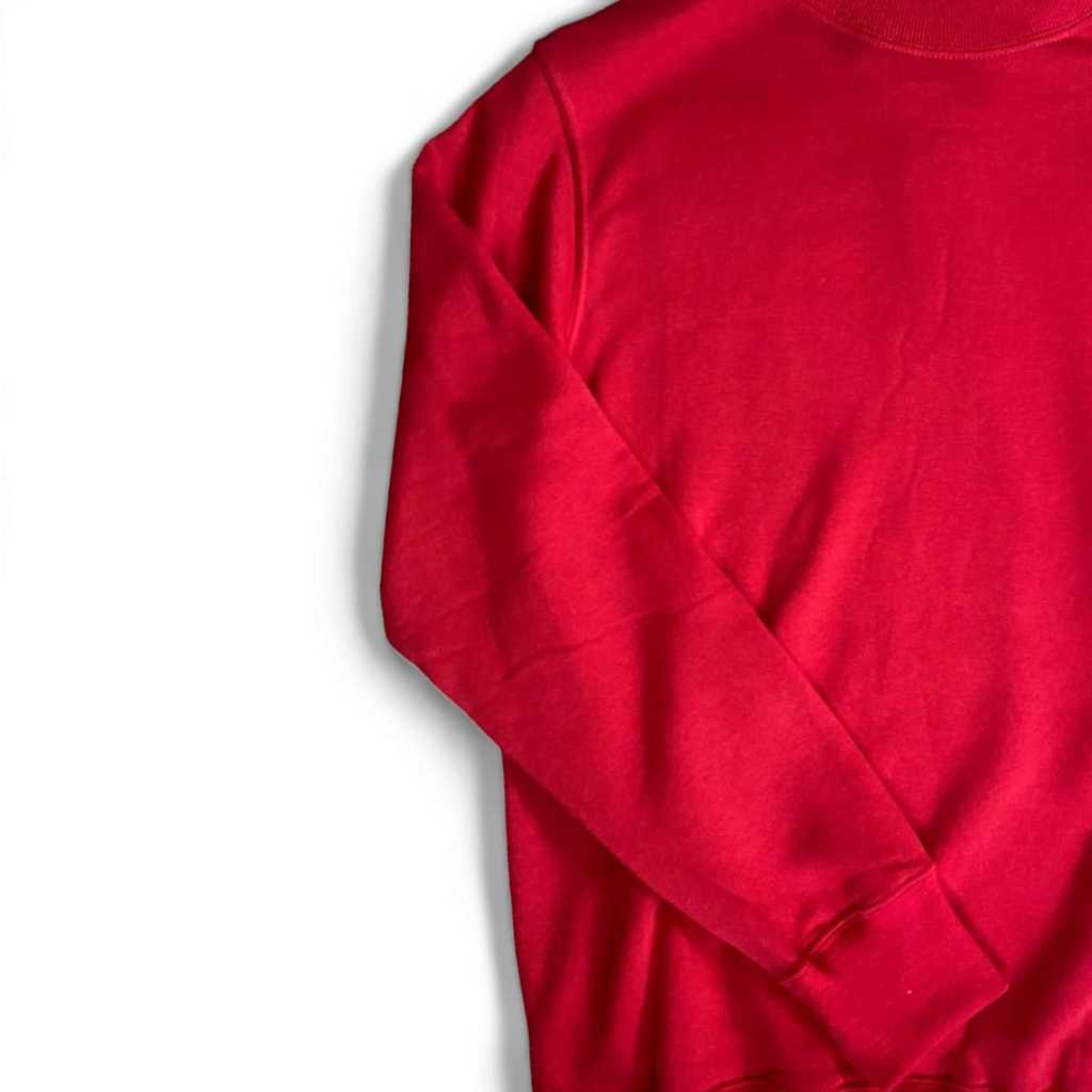 Laçōst Sweater Crewneck Pria Wanita Basic / Sweatershirt Jaket Tebal Branded LCT