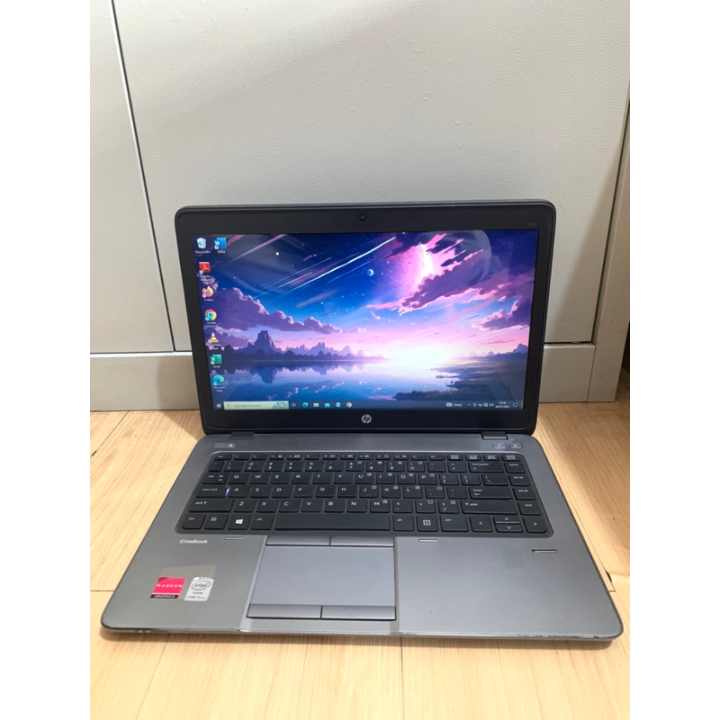 Laptop murah HP 840 G2 intel core i5 5200U RAM 8 GB SSD 128 GB Radeon M260X 14 inchi Display