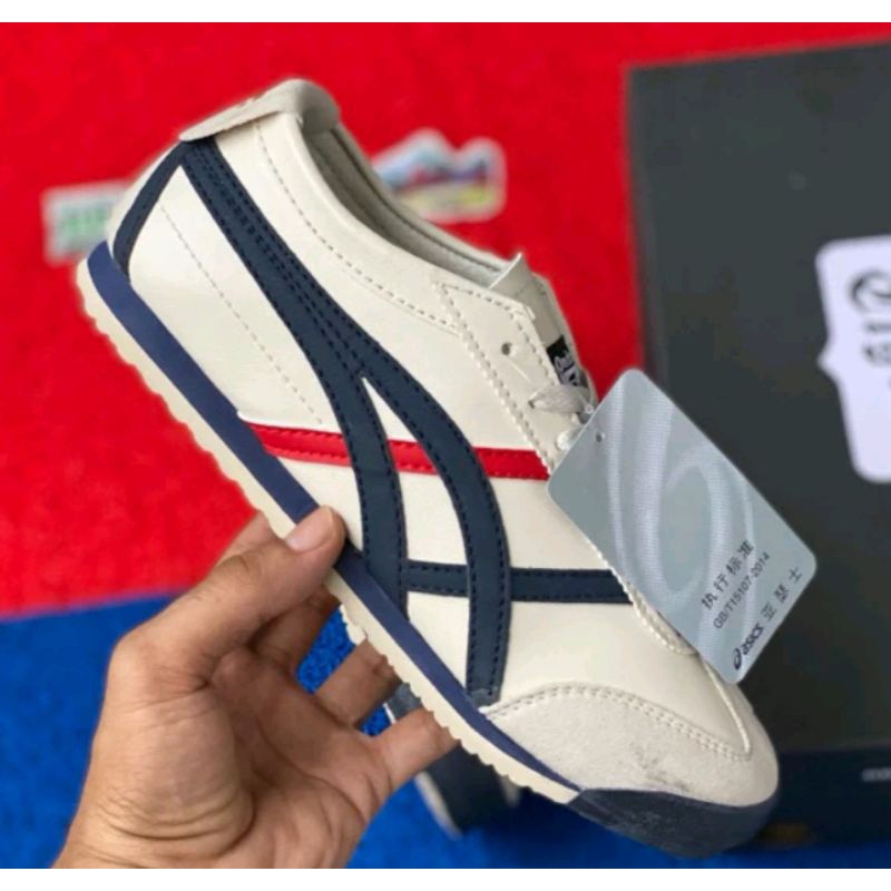 sepatu onitsuka original Tiger Vietnam full white army