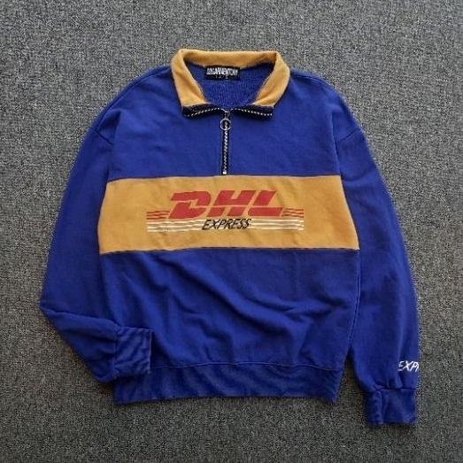 Jaket HalfZipp DHL Express Second (not tommy hiliger)