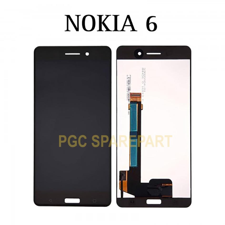 LCD Touchscreen Fullset Nokia 6 / N6 / TA1000 TA1003 TA1021 TA1025 TA1033 TA1039 TA-1000 TA-1003 TA-
