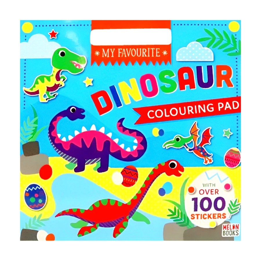 My Favourite Dinosaur Colouring Pad Activity Book