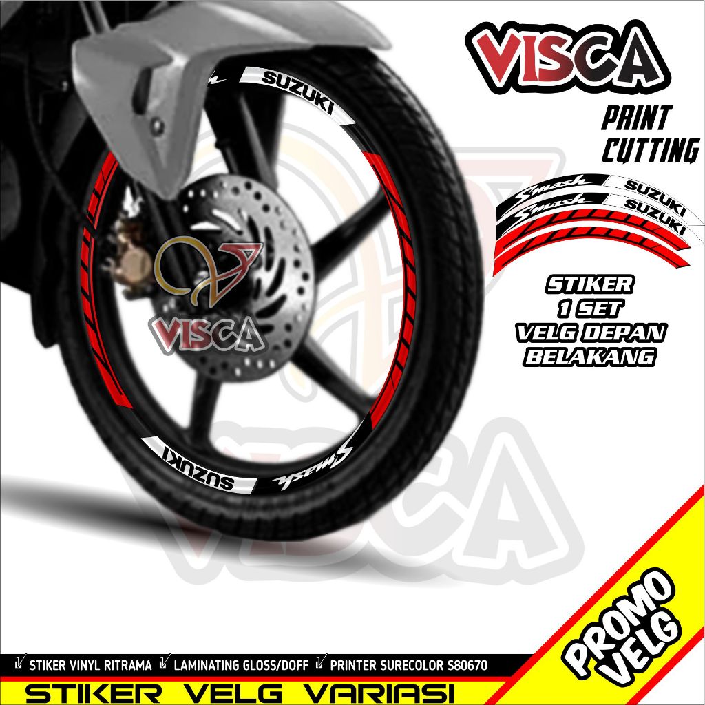 Stiker Velg List Velg Motor Stiker Velg SmashHitech 2