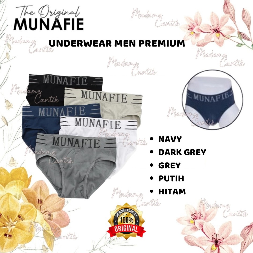 MADAME MUNAFIE UNDERWEAR MEN PREMIUM - CELANA DALAM PRIA PREMIUM / CD PRIA / CD MUNAFIE