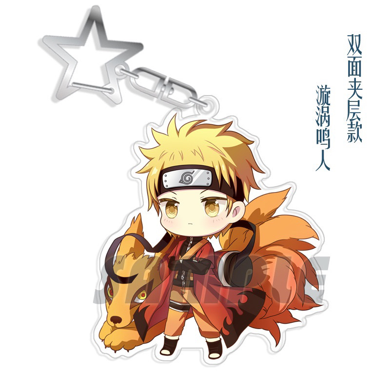 BLANJA.ids GANTUNGAN KUNCI ANIME NARUTO/ GANCI ANIME AKRILIK NARUTO/ GANCI AKRILIK / KEYCHAIN GIFT H