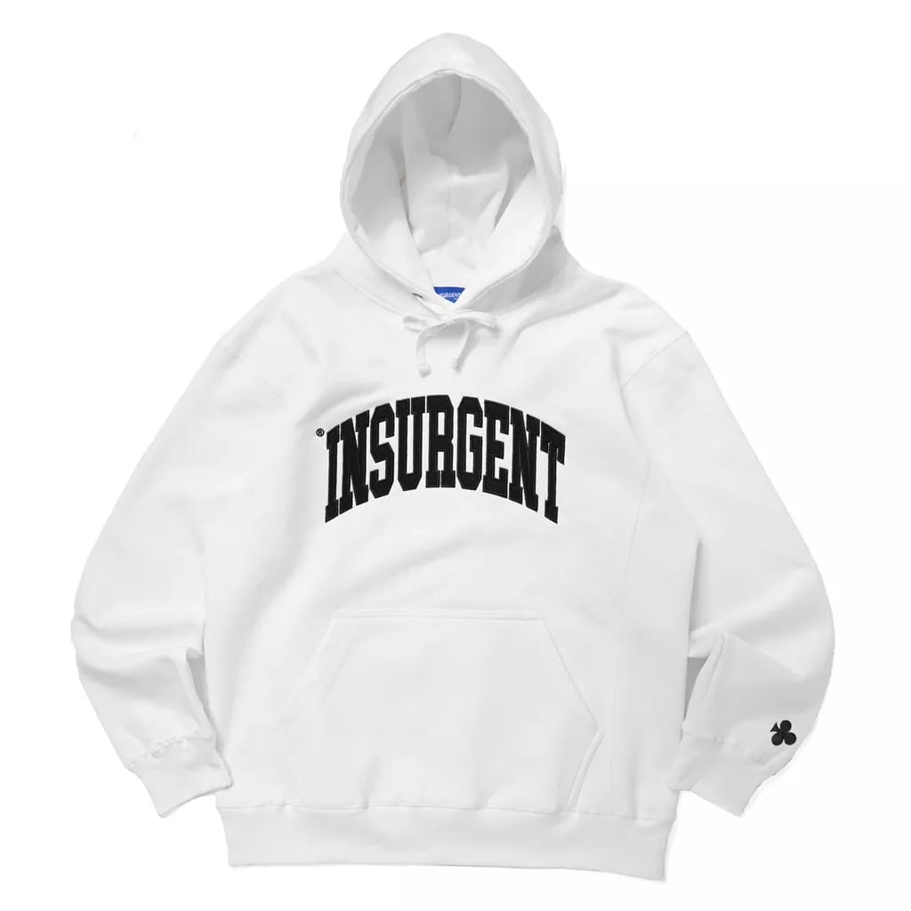 Hoodie Sweatshirt Insurgent Club Heavyweight 330 Gsm | Hoodie Pria Wanita Cotton Fleece Premium