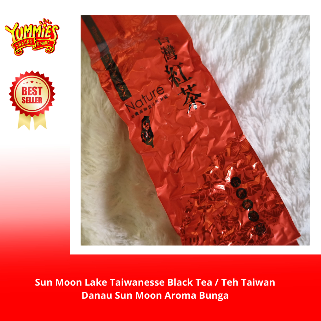 

Sun Moon Lake Taiwanesse Black Tea / Teh Taiwan Danau Sun Moon Aroma Bunga / High Mountain Good Tea