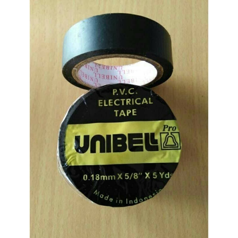 Solasi Kabel Isolasi kabel listrik motor mobil warna hitam Unibel Electrical