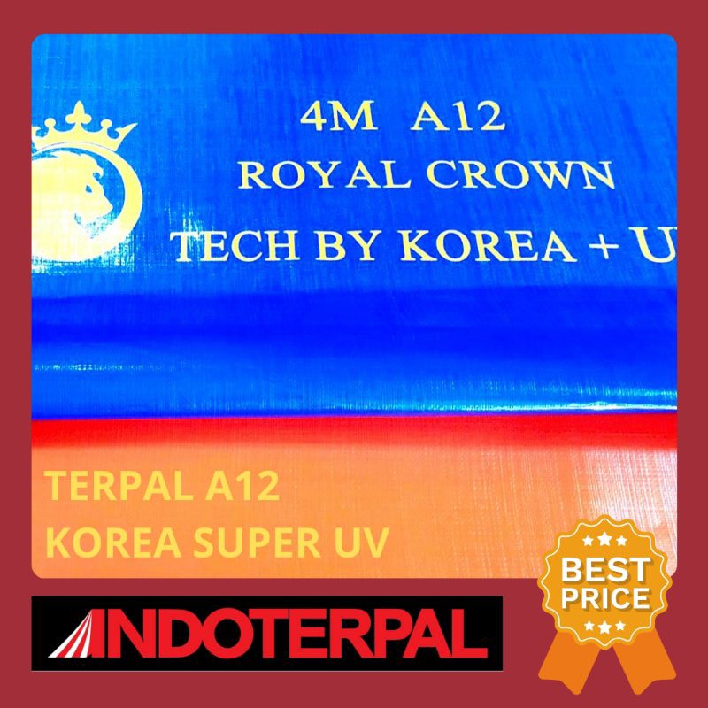 Terpal A12 Korea Super UV TERMURAH 