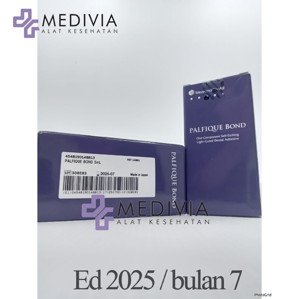 BONDING TOKUYAMA PALFIQUE BOND SELF ETCHING LIGHT CURE DENTAL ADHESIVE PENAMBALAN GIGI KOMPOSIT
