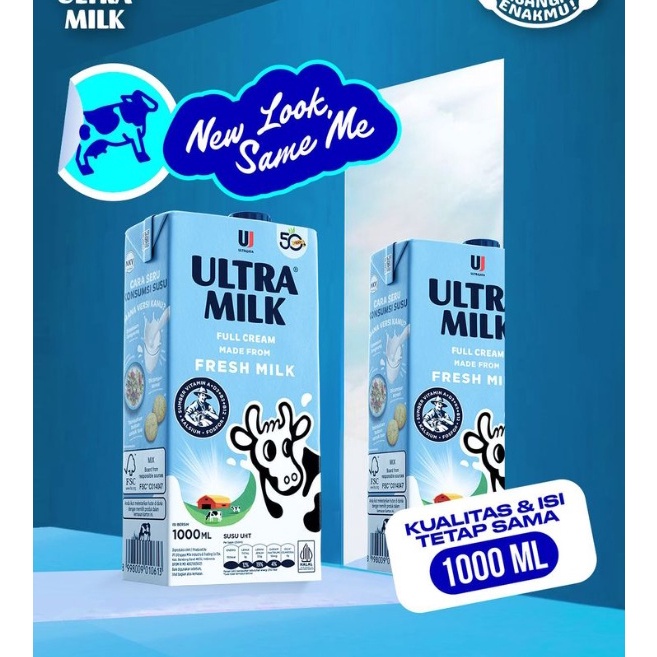 

TERMURAH UHT Ultramilk Susu Full Cream Susu Chocolate Low Fat High Calcium 1ML 1L Susu Sehat