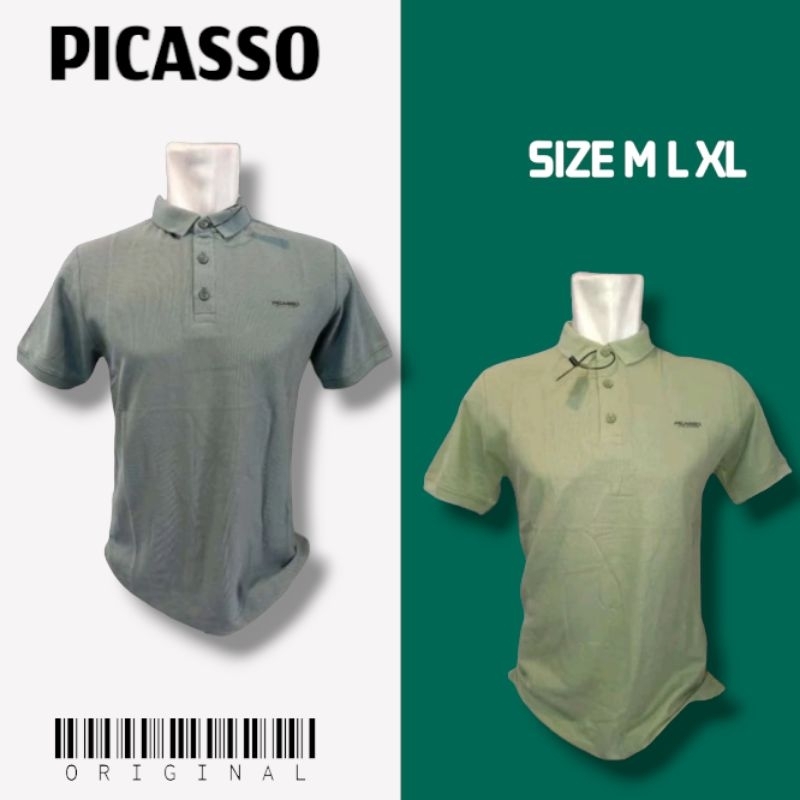 KAOS KERAH PICASSO ORIGINAL