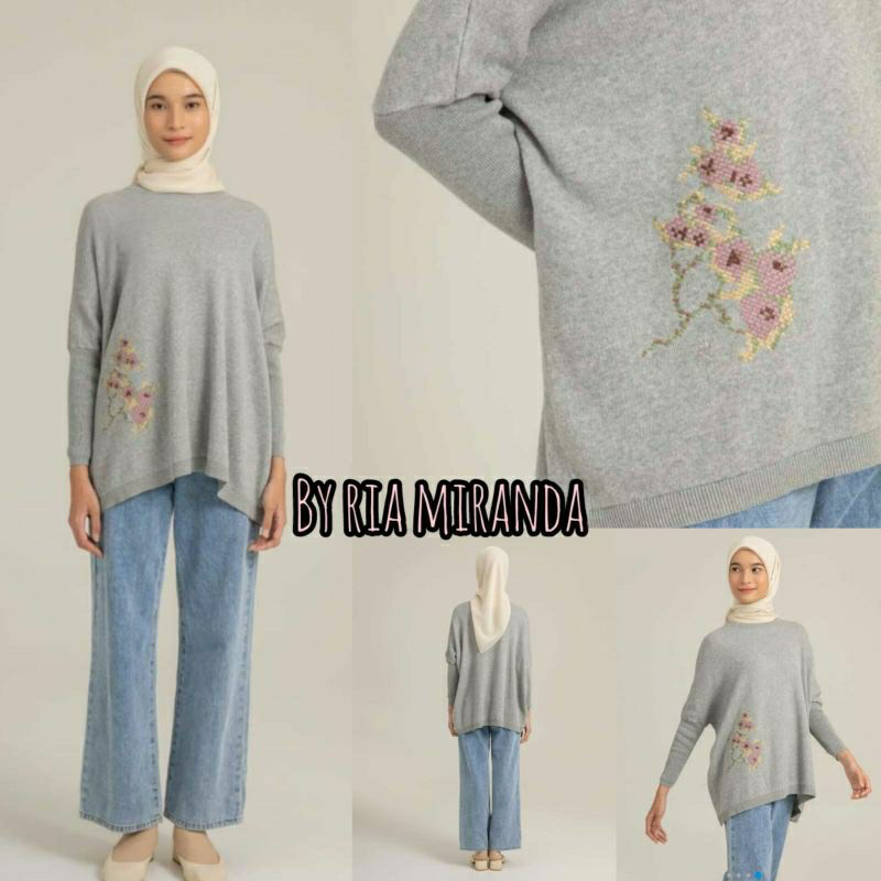 Preloved Like New Aghafia Knit Ria Miranda