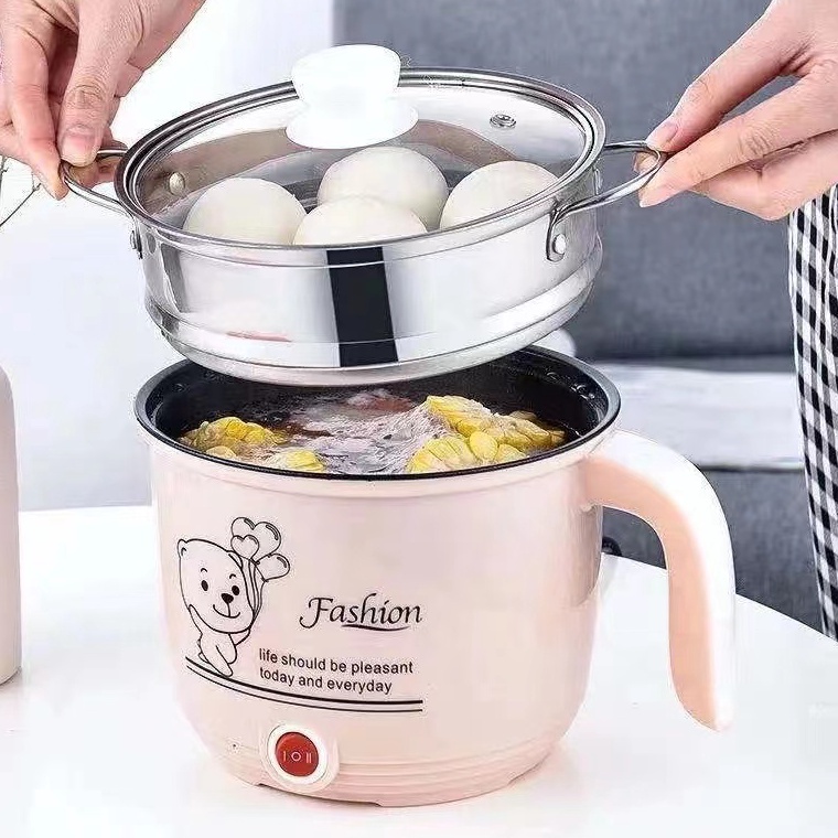 NA panci Listrik Portabel Multifungsi Penanak Nasi NonLengket Penanak Nasi Penanak Nasi Mini Portabe