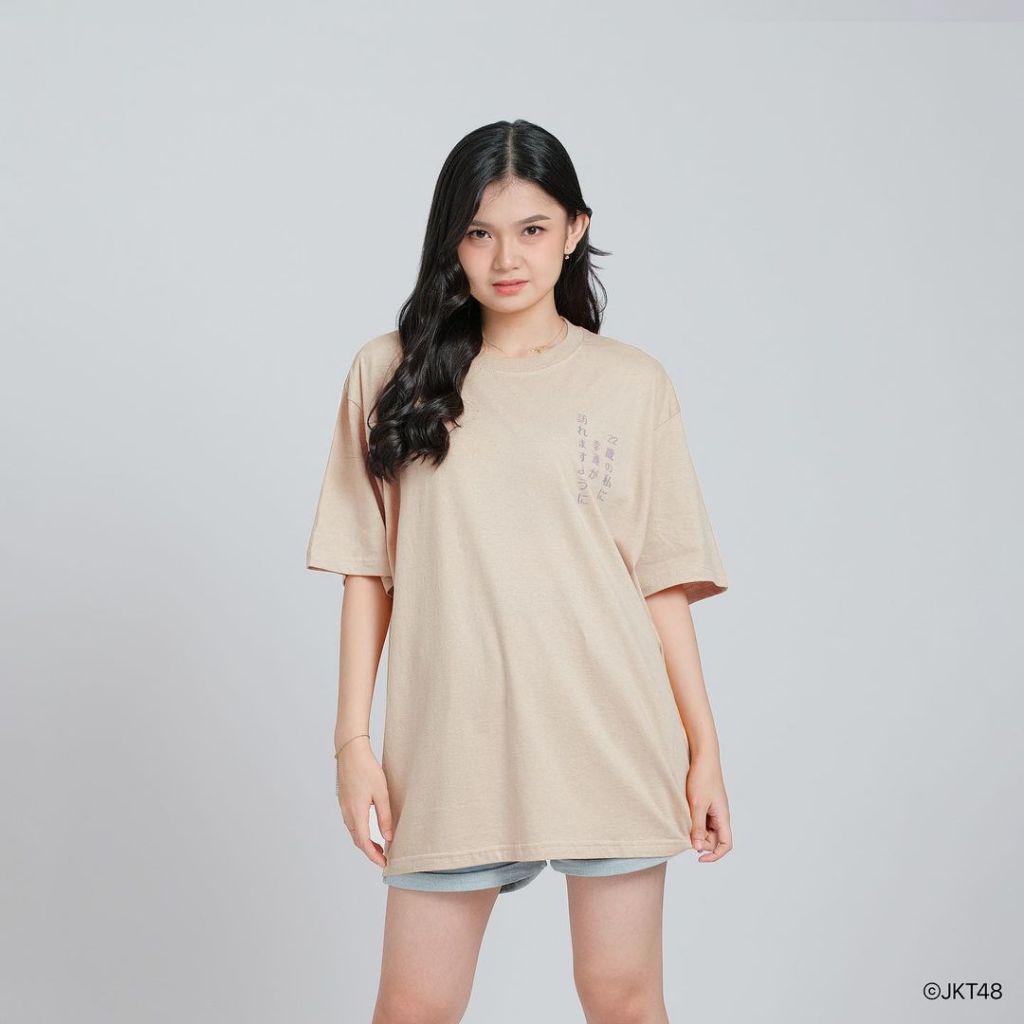 Kaos Oversize JKT48 Birtday T-Shirt Indah Cahya (Indah) | Unisex - Coksu