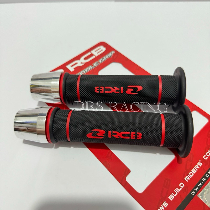 Baru Handgrip Rcb Original Hg55 Racing Boy Malaysia + Jalu Stang Crome Universal Ninja /Tiger /Revo