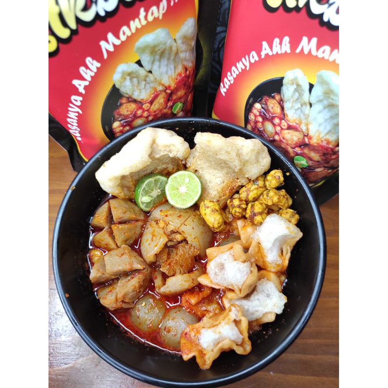 

baso aci akbul instan isi siomay pilus daging ayam murah 200 gr