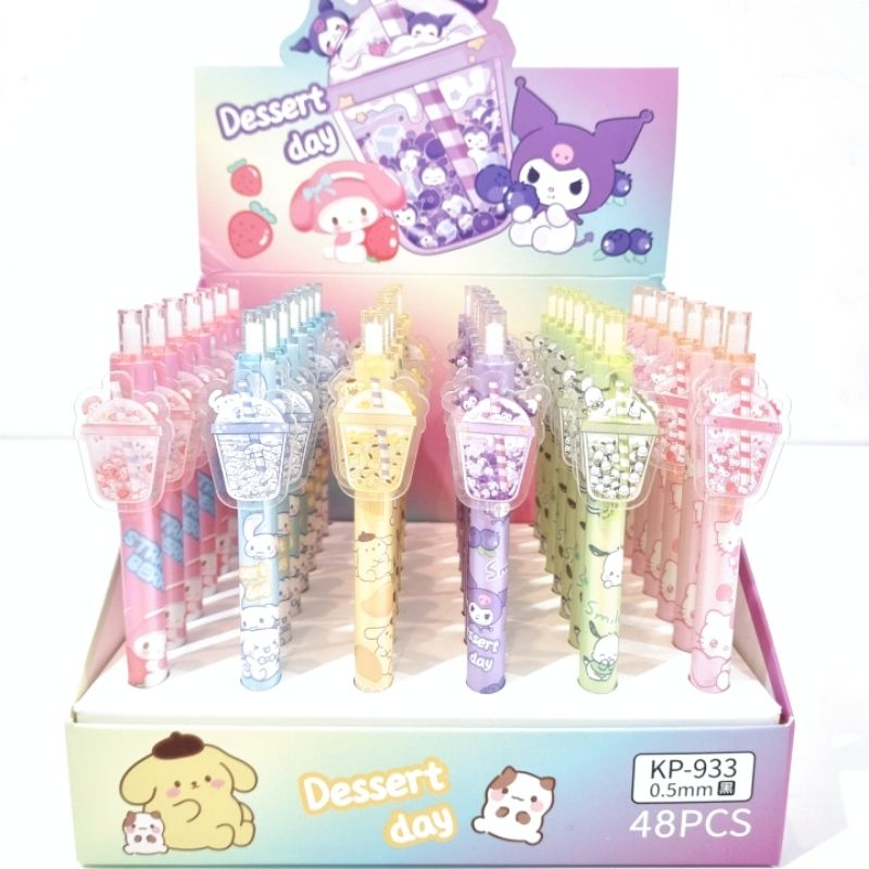 

Grosir Pena Sanrio 10warna 1box isi 36pcs / Grosir Pulpen Sanrio