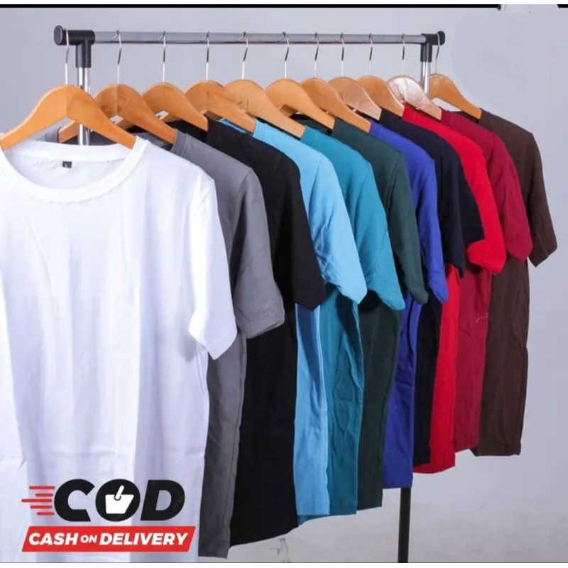 {LANGSUNG DARI PABRIK} KAOS POLOS TERMURAH/KAOS POLOS PRIA WANITA