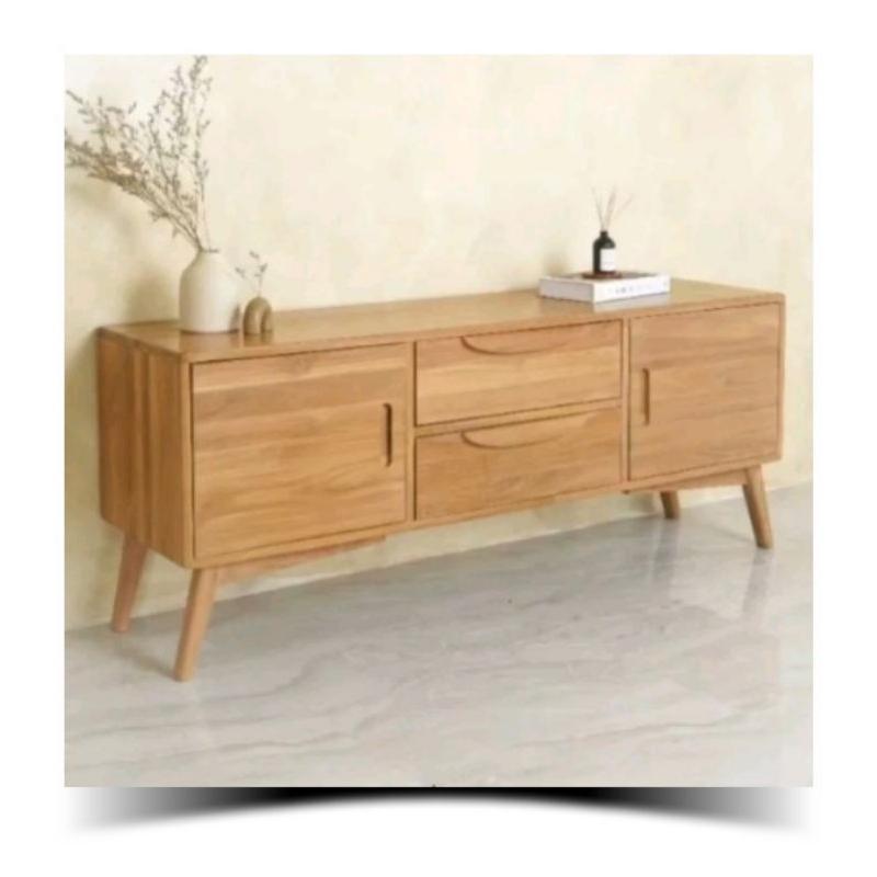 MEJA TV BIFET RETRO BUFET KAYU JATI BUFET MINIMALIS