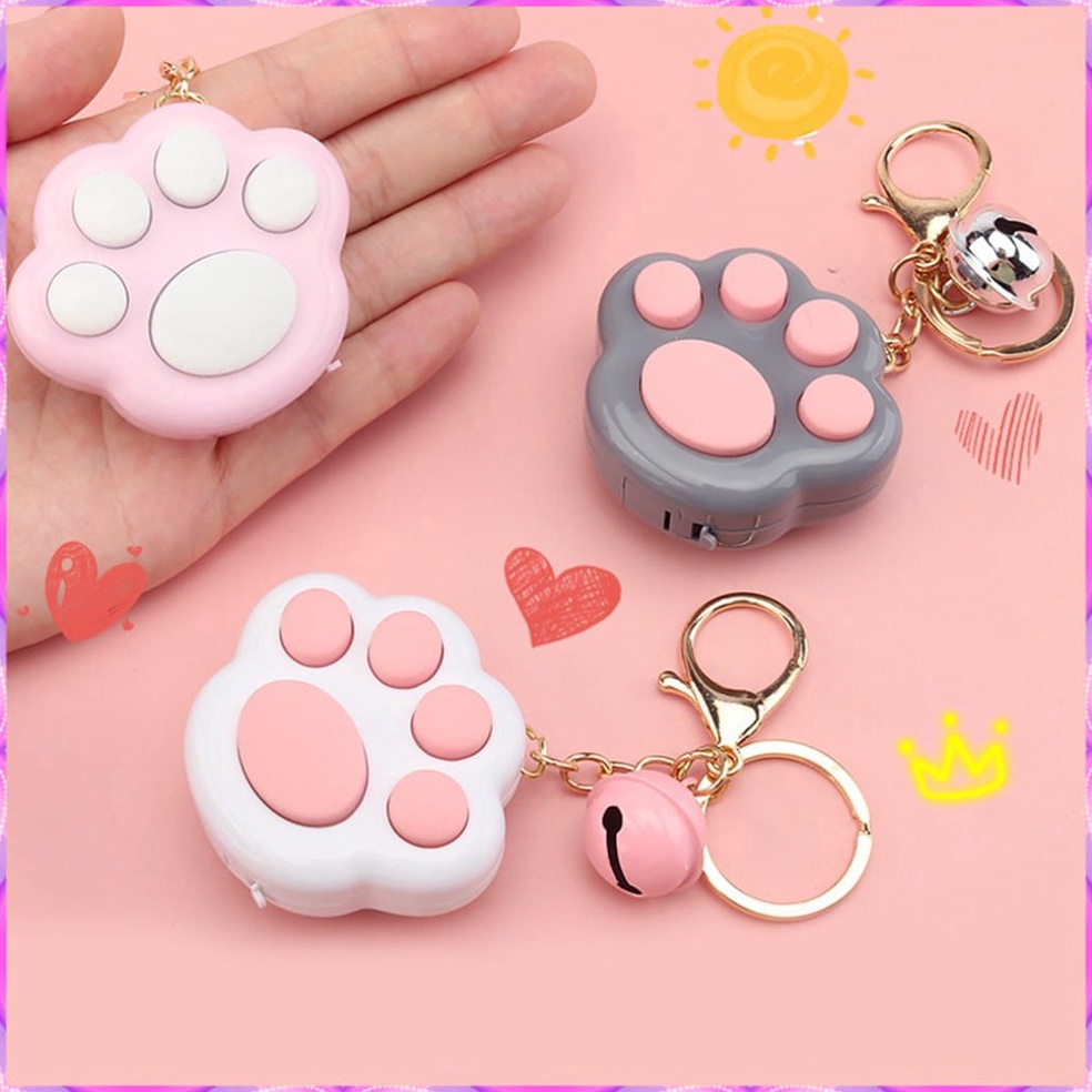 FREE ONGKIR Mainan Musik Mini Anakanak Fidget Toy Lovely Portable Funny Cat Paw Push Fidget Game Key