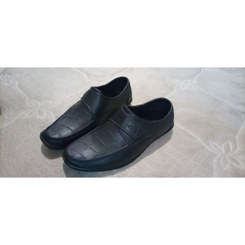 Sepatu Pantofel Kerja Pria Karet Ode EMS-299 by Ardiles Man 40-45 / Sepatu Formal / Sepatu Slip On P