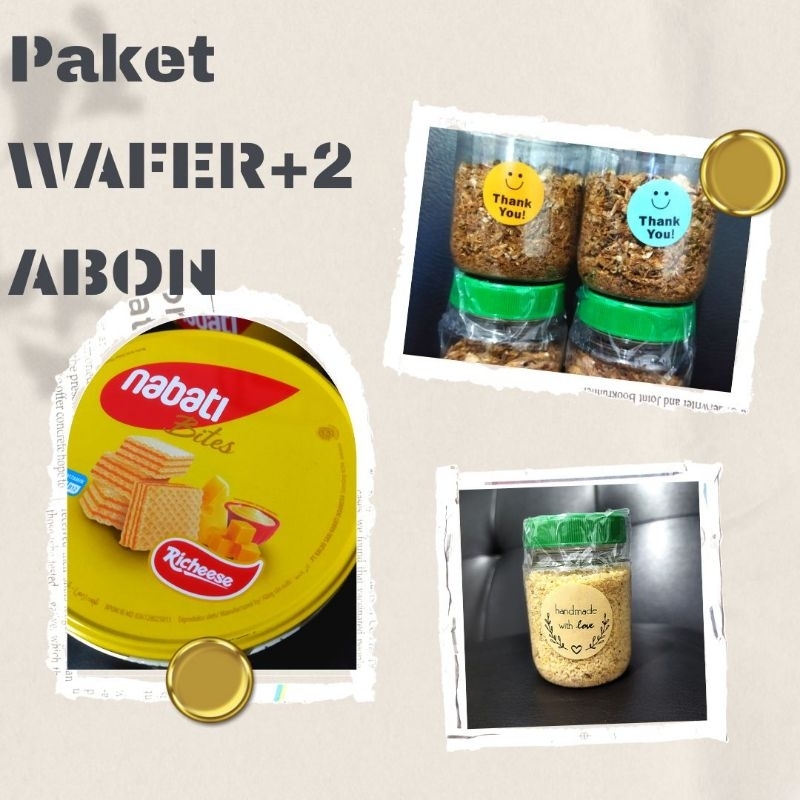 

PAKET NABATI KEJU + ABON TERI MEDAN ASLI TANPA PEMUTIH + ABON TERI BESAR