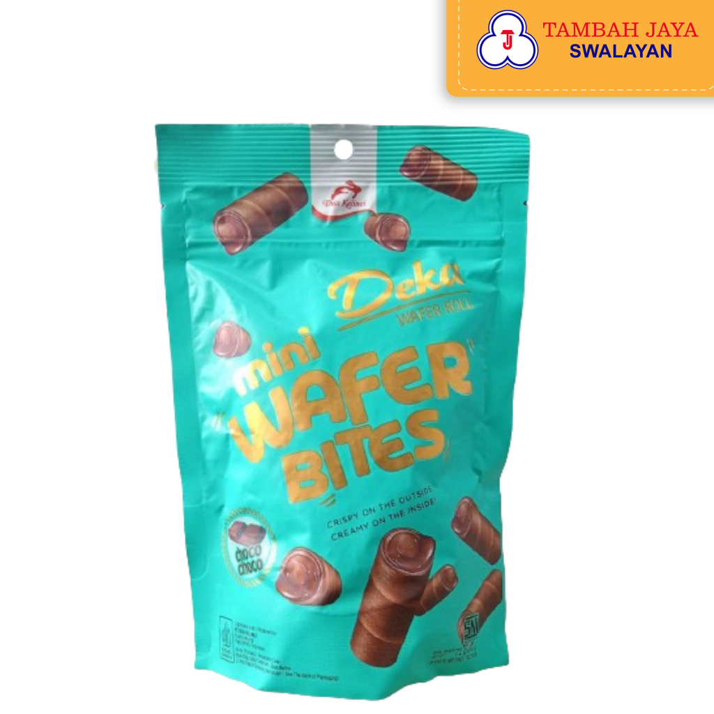 

Deka Mini Wafer Roll Bites Rasa Coklat 72gr