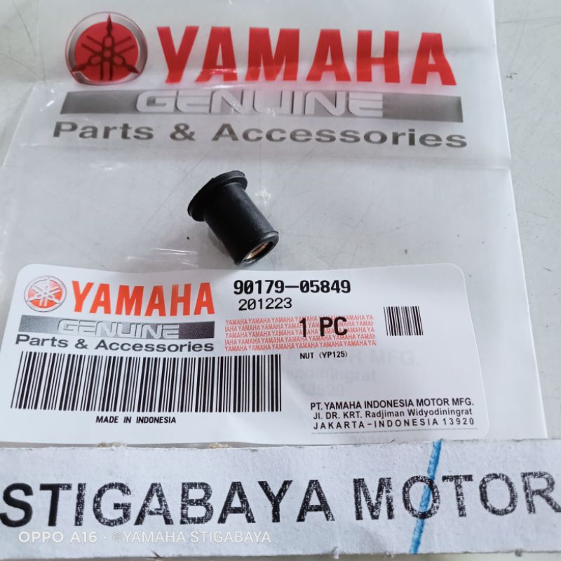 baut karet mur baut visor nmax mur karet windshield Vixion aerox original