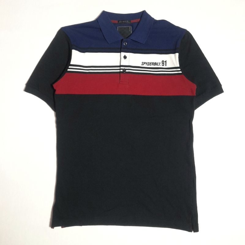 Kaos Spyderbilt Original Zoblo Men Polo Shirt Black
