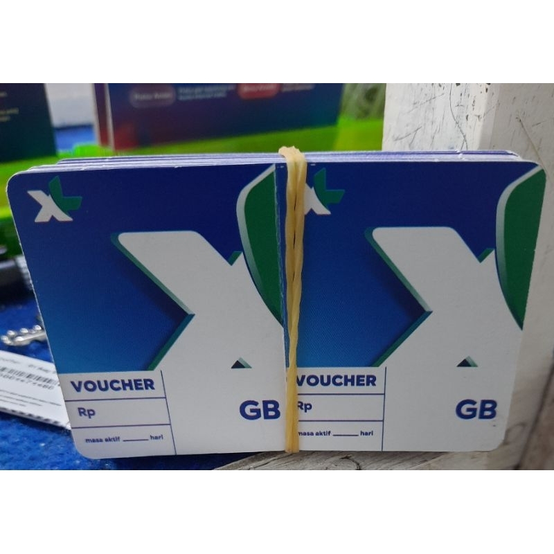 Voucher XL Kosong