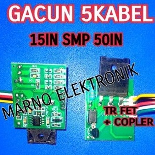 Penjualan TerbaikCOD GACUN 5 KABEL LCD LED 15IN SMP 5INGACUN 5KABEL TR FET BESAR  AUTOCOPLER