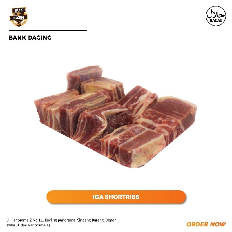

IGA SHORTRIBS - BANKDAGING
