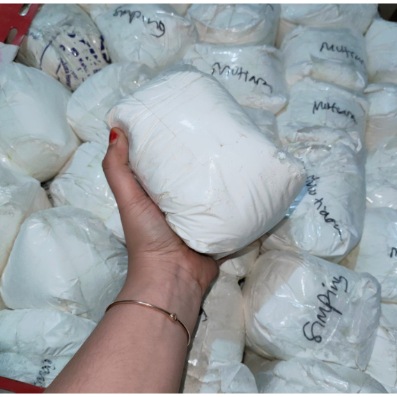 Tepung Cangkang Kerang Asli/Scallop Shell Powder