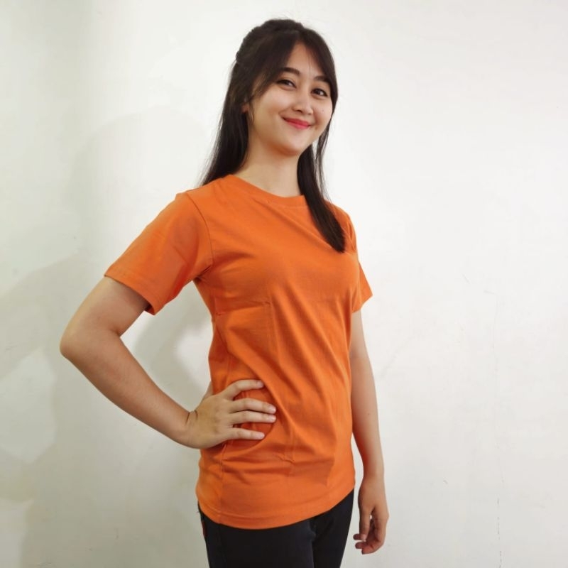 KAOS MERAH BATA | KAOS POLOS LENGAN PENDEK & PANJANG | KAOS COTTON COMBED 24'S KNITTO | KAOS UNISEX