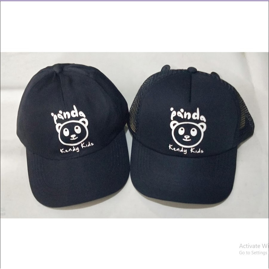 Topi Panda / Topi Anak Anak / Topi Panda Kids / Topi Kendy Kids